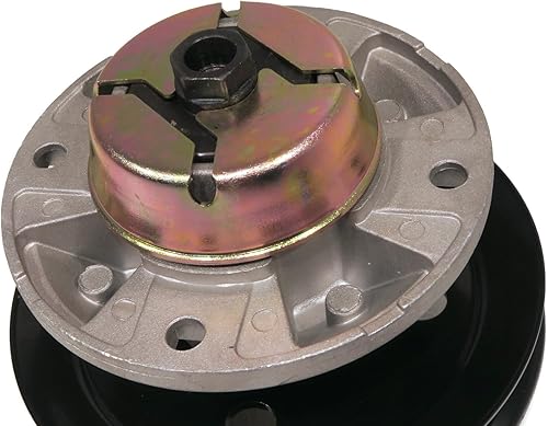 Miniatura 6 de The ROP Shop  Conjunto de husillo con polea para tractores John Deere Scotts S2048, S2348, S2554