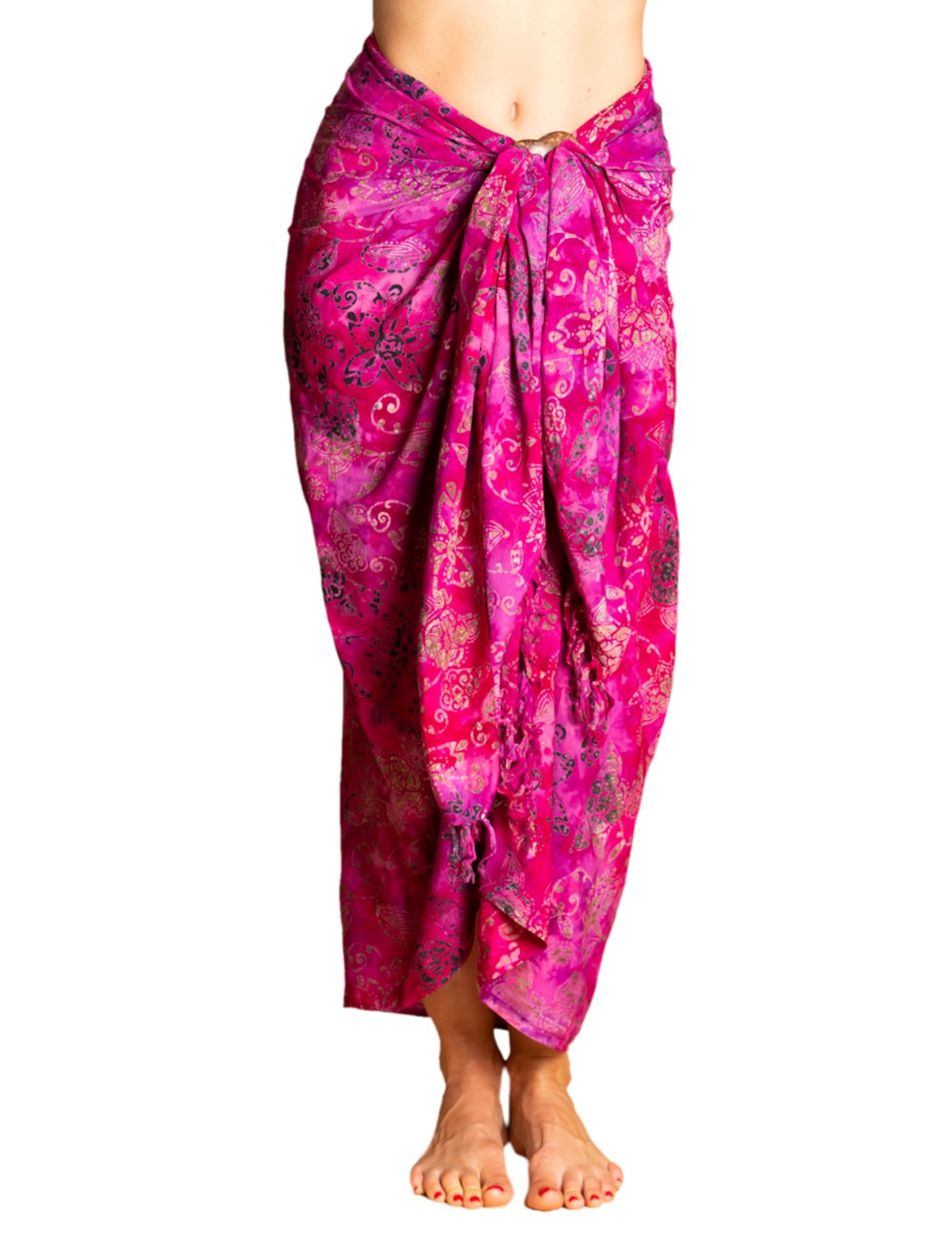 Panasiam Unisex B016 Pinkish Dream Sarong Xl