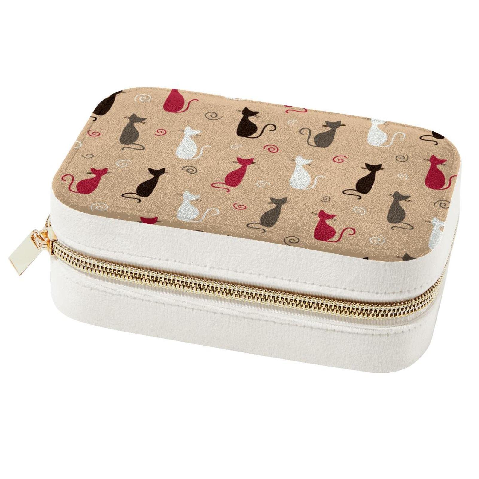 Coffret bijoux de voyage chat nomade filles et femmes