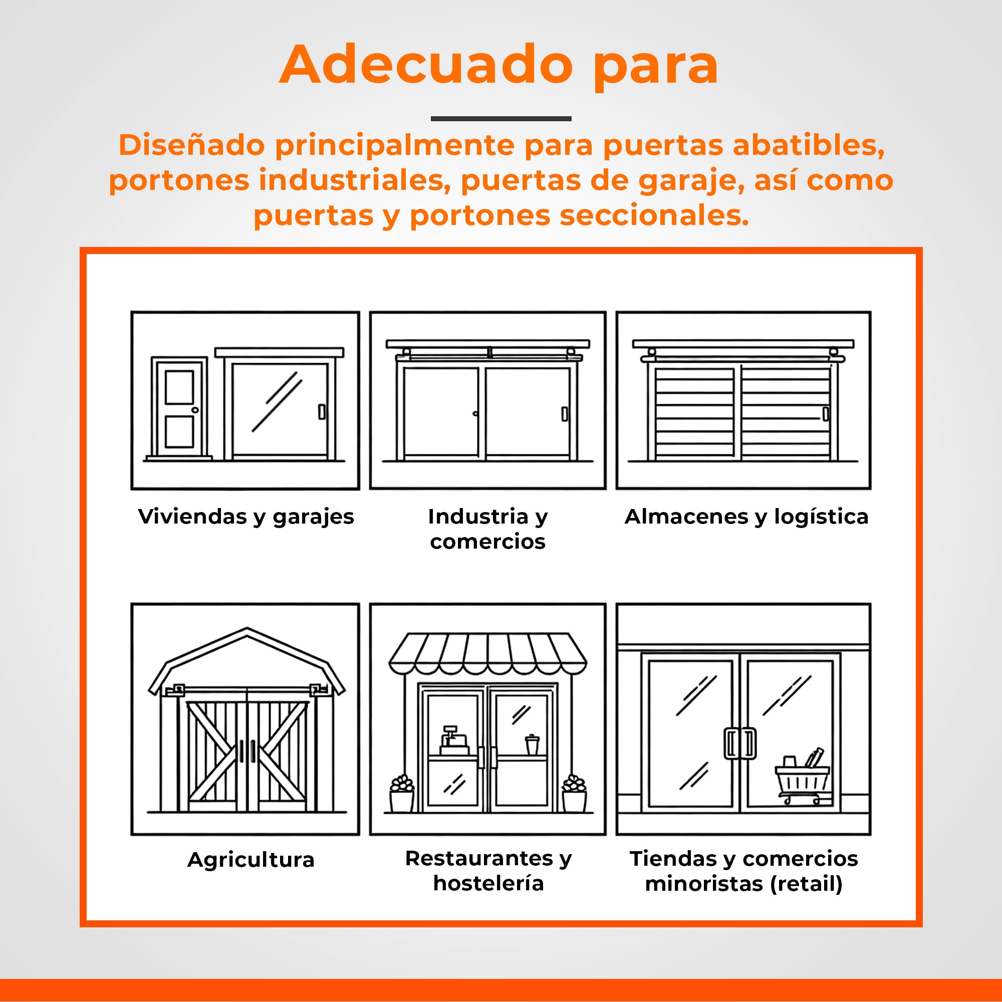 Burlete Puerta Exterior SEAL Anti Roedores 5 m x 75 mm