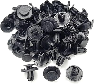 50PCS Rear Arch Lining Mudguard Clips Compatible L200 MU001623, Mirage Compatible Plastic Auto Clips Fastener