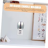 Vista 3 de Lámpara de aromaterapia Gypsophila Cubos de cera Calentador de fragancia Calentador de aire Enchufe de vela perfumada Calentador de cera