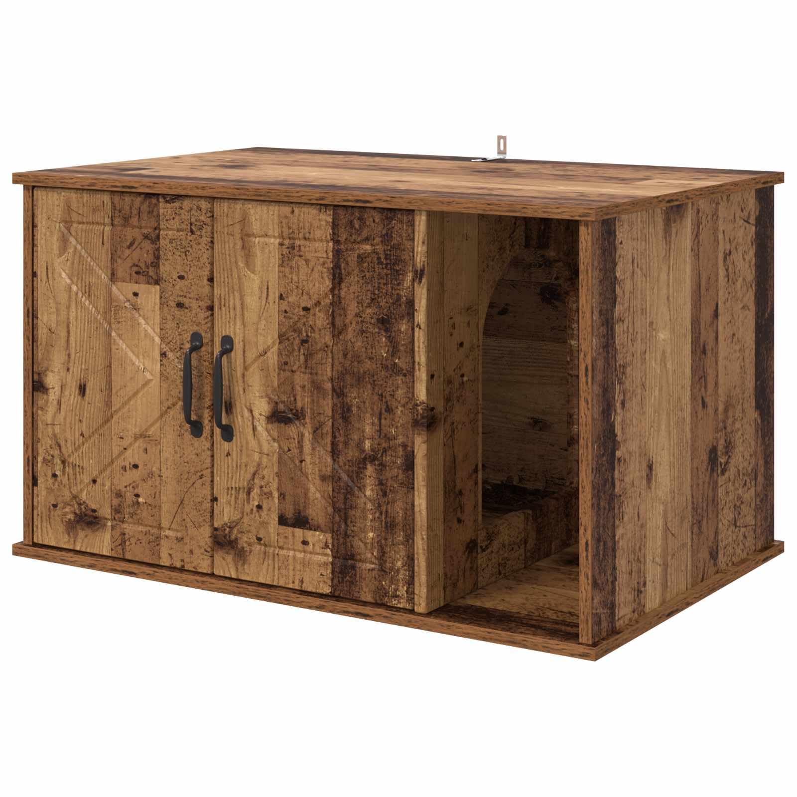 Maison pour chat intérieur bois d'ingénierie niche moderne 85cm