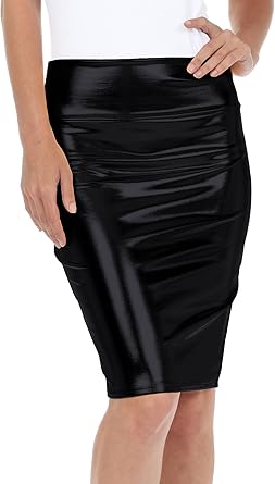 metallic skirts amazon