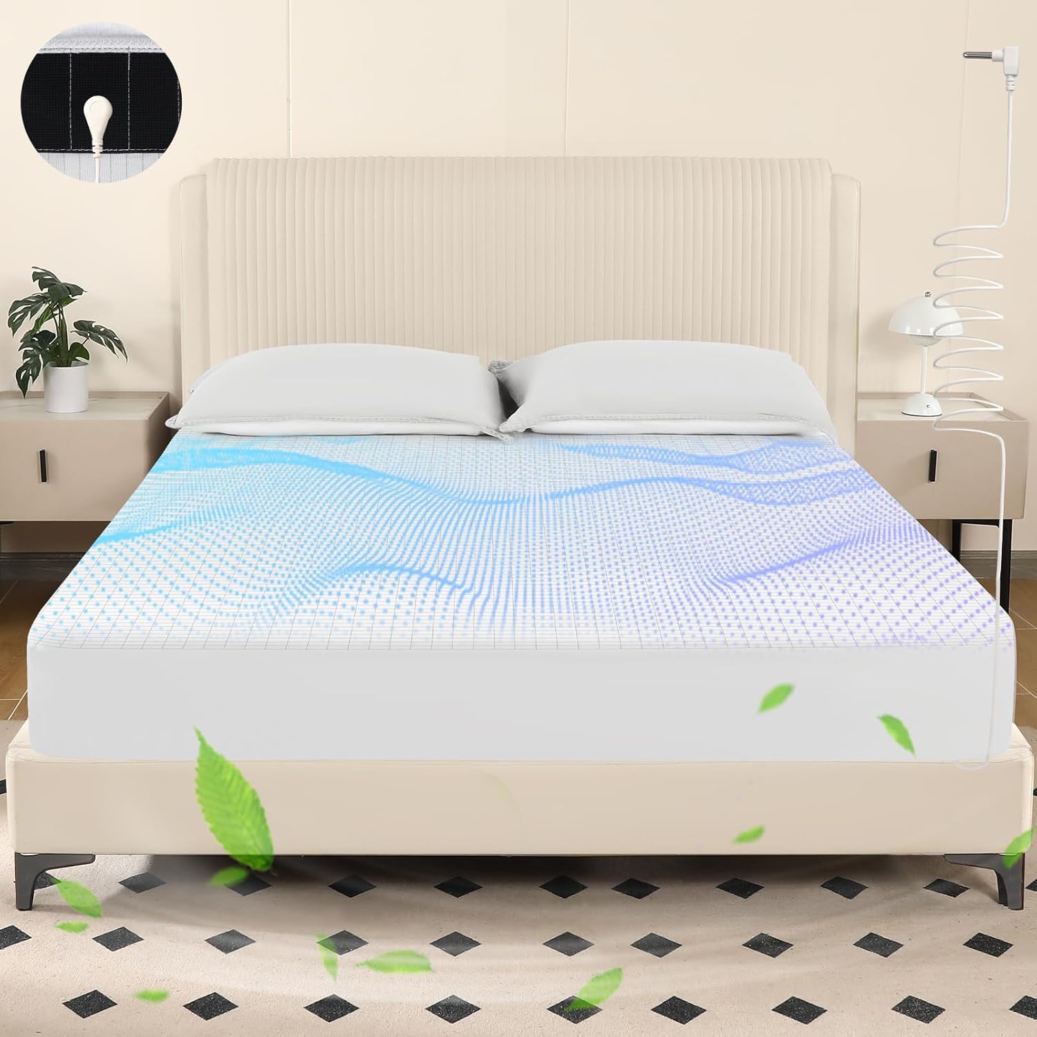 Amazon.com: OneAmg Grounding Sheets Queen Size, Grounded Fitted