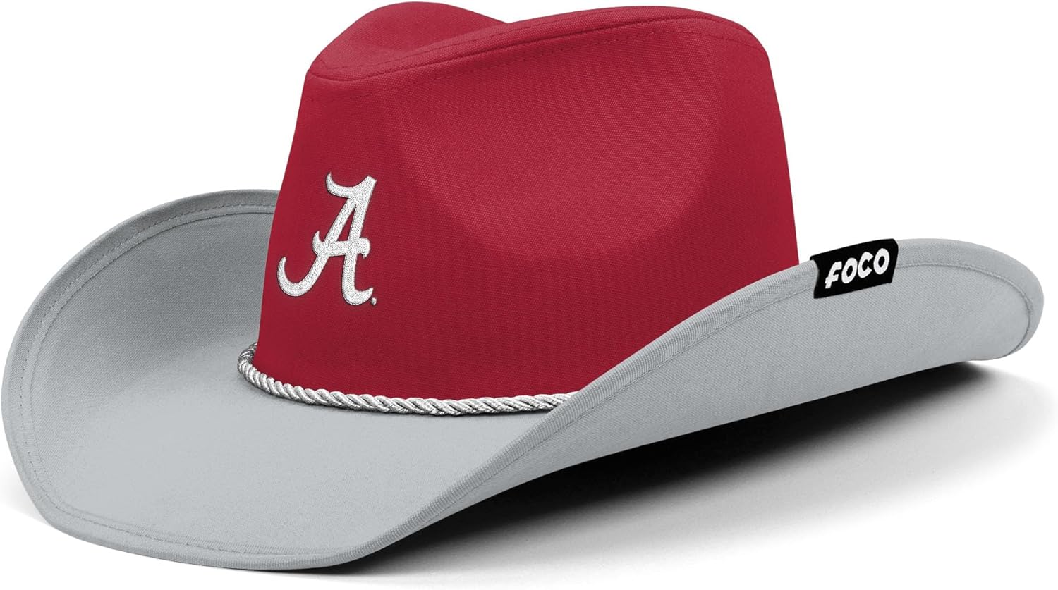 FOCO NCAA College Team Logo Two Tone Cowboy Hat