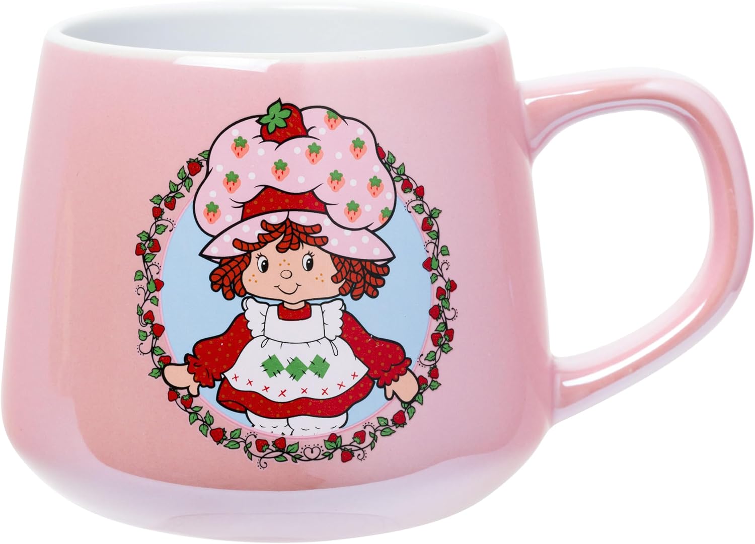 Silver Buffalo Strawberry Shortcake and Custard, Ceramic Mug, 20oz
