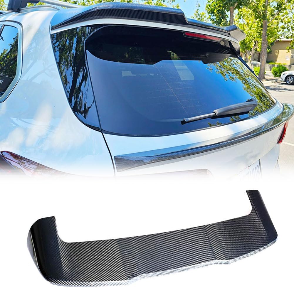 MCARCAR KIT Carbon Fiber Roof Spoiler Compatible with 2019-2025 BMW G05 X5 Customized Rear Roof Window Top Wing Lip (Not Fits X5M/M Competition)