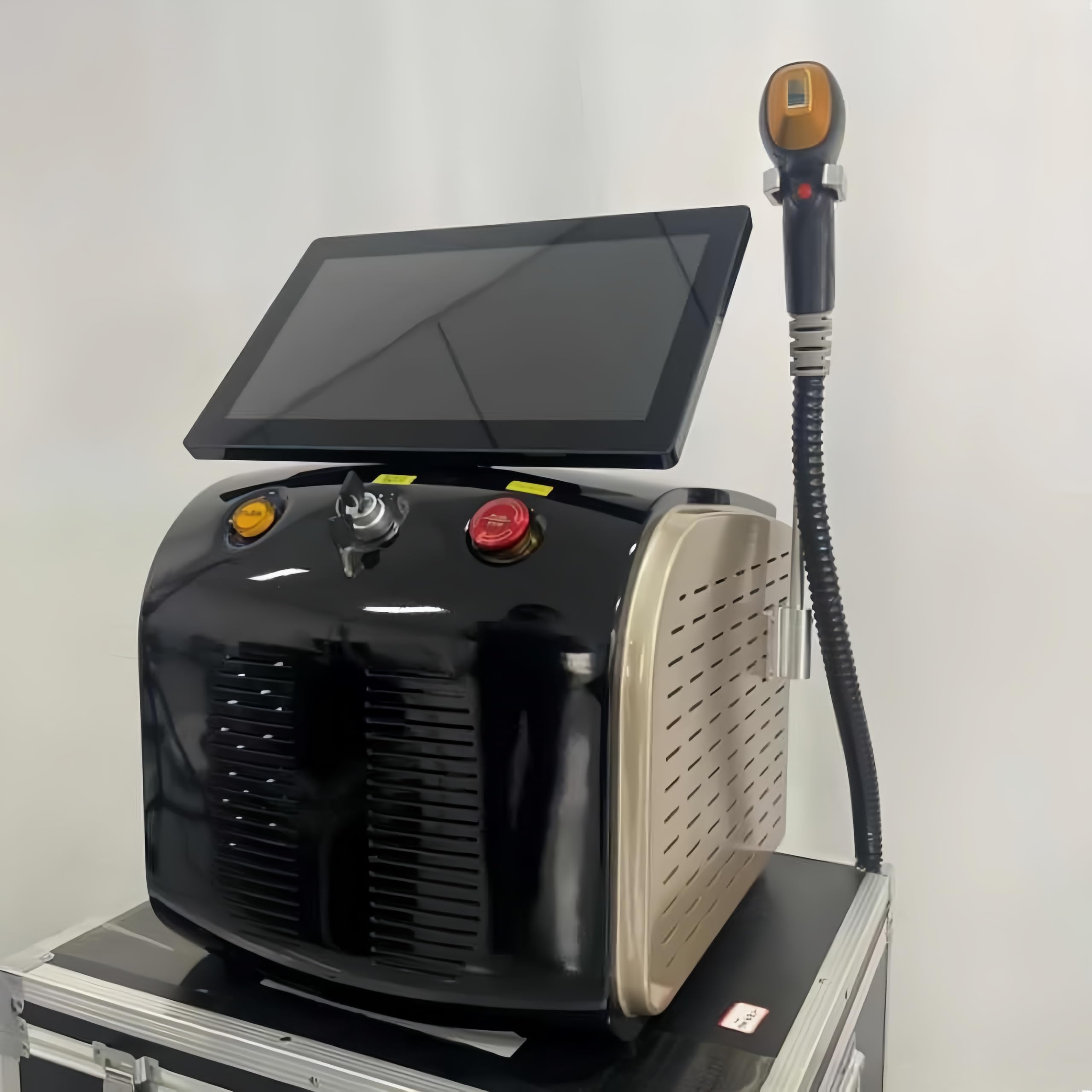Depilatore laser a diodo professionale, tecnologia di raffreddamento a punto di congelamento, depilazione di livello salone, applicazione per tutta la pelle, certificazione CE
