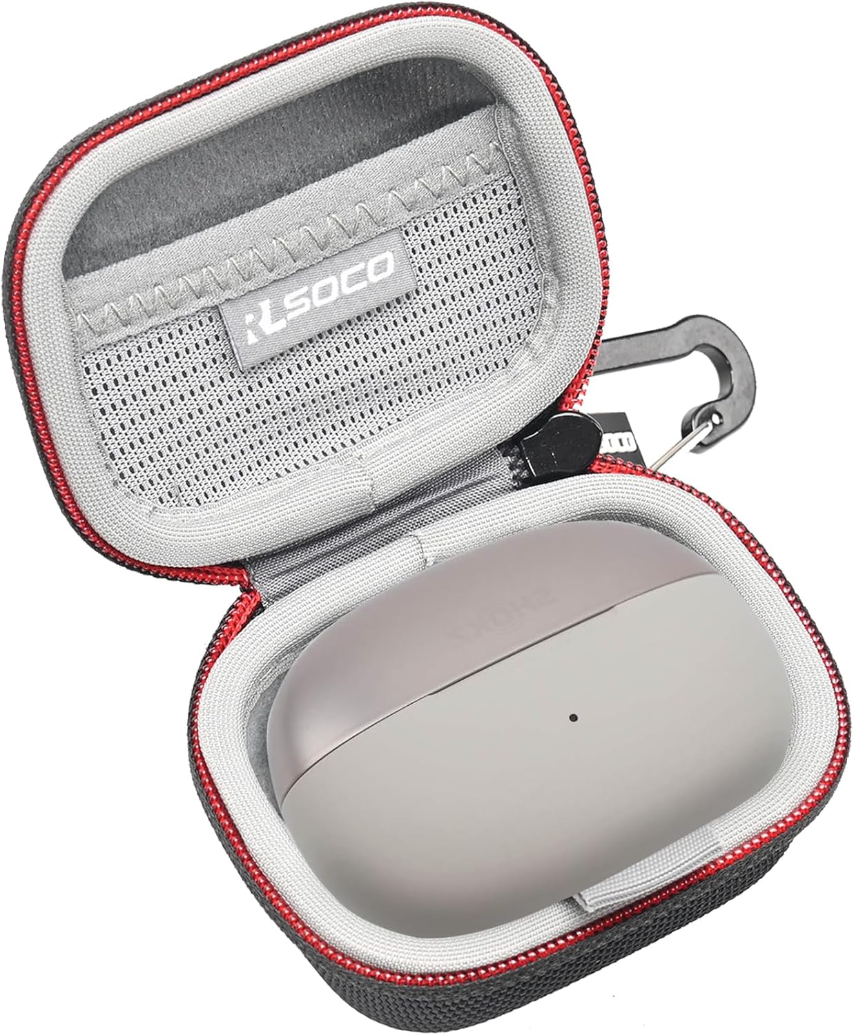 RLSOCO Protective Case for SHOKZ OpenDots ONE Open-Ear Headphones Wireless Bluetooth Earbuds - Black (Case Only)