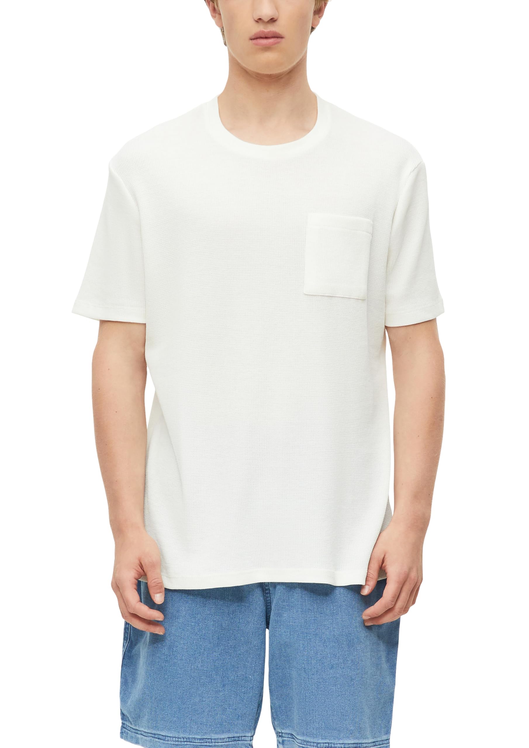 s.Oliver Men's 2178924 T-Shirt (Pack of 1), White, 3XL