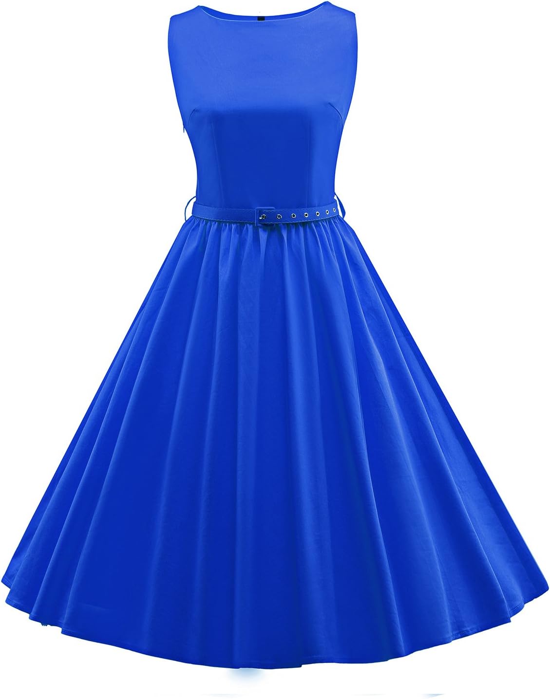 iLover Women's Classy Vintage Audrey Hepburn Style 1940's Rockabilly Evening Dress