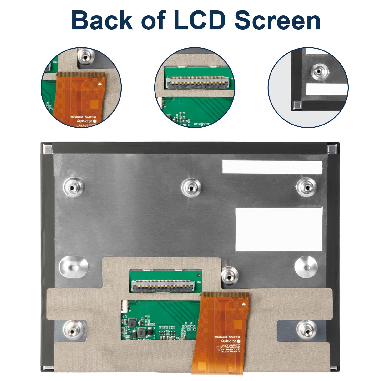 8.4" LCD Schermo Radio Navigation per Chrysler Dodge Jeep LA084X01(SL)(01) LA084X01 (SL) (02) LCD Display Touch Screen Sostituzione Schermo per auto LA084X01-SL01 LA084X01-SL02, Not per Uconnect 4