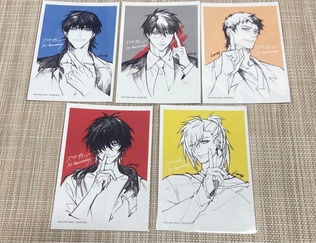 スロウダメージ ドラマCD ステラワース特典 スクエア缶バッジ ドラマCD