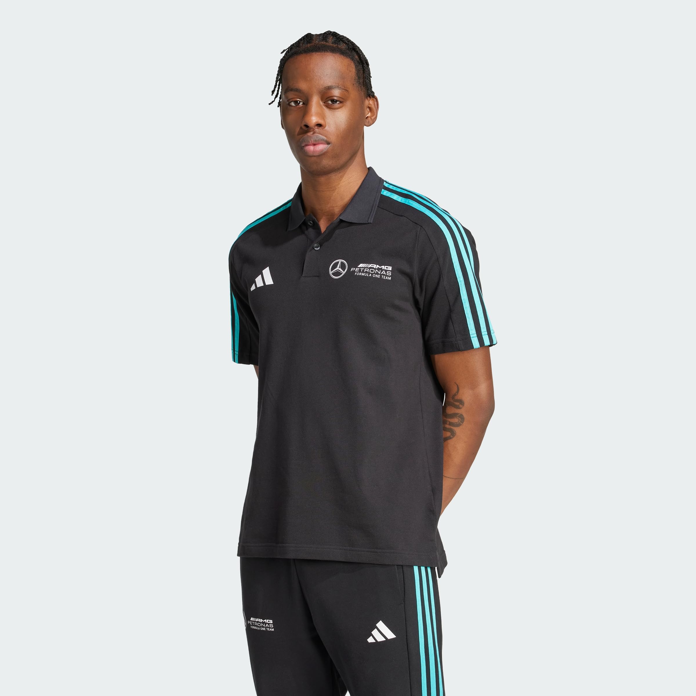 adidas Mercedes - Amg Petronas Formula One Team DNA Polo Men Camisa de Polo Hombre