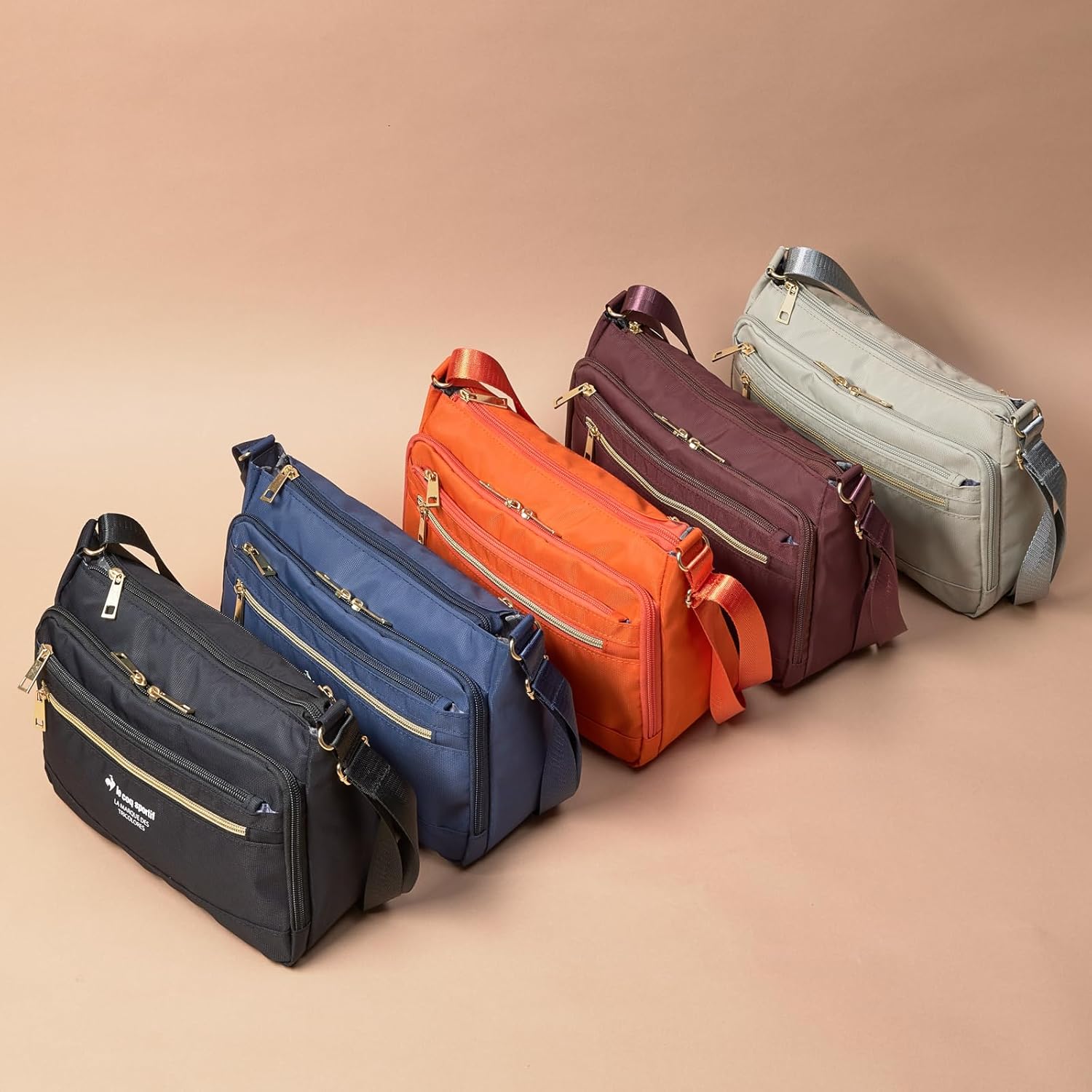 [ルコックスポルティフ] レディース ミュルサン 消臭 抗菌 ナイロン ショルダーバッグ