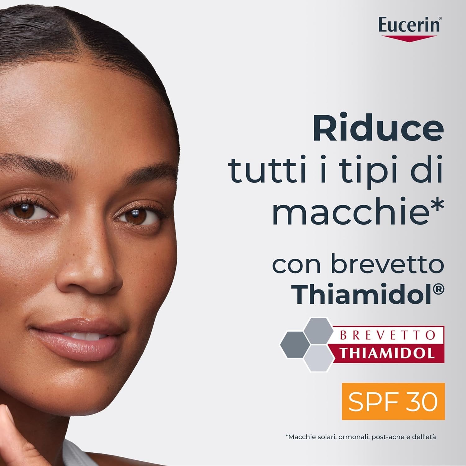 Eucerin Anti-Pigment Crema Viso Giorno SPF30 50 ml, Crema antimacchie viso per una pelle più uniforme e luminosa, Formula arricchita con SPF 30, filtri UV e Thiamidol per tutti i tipi di pelle