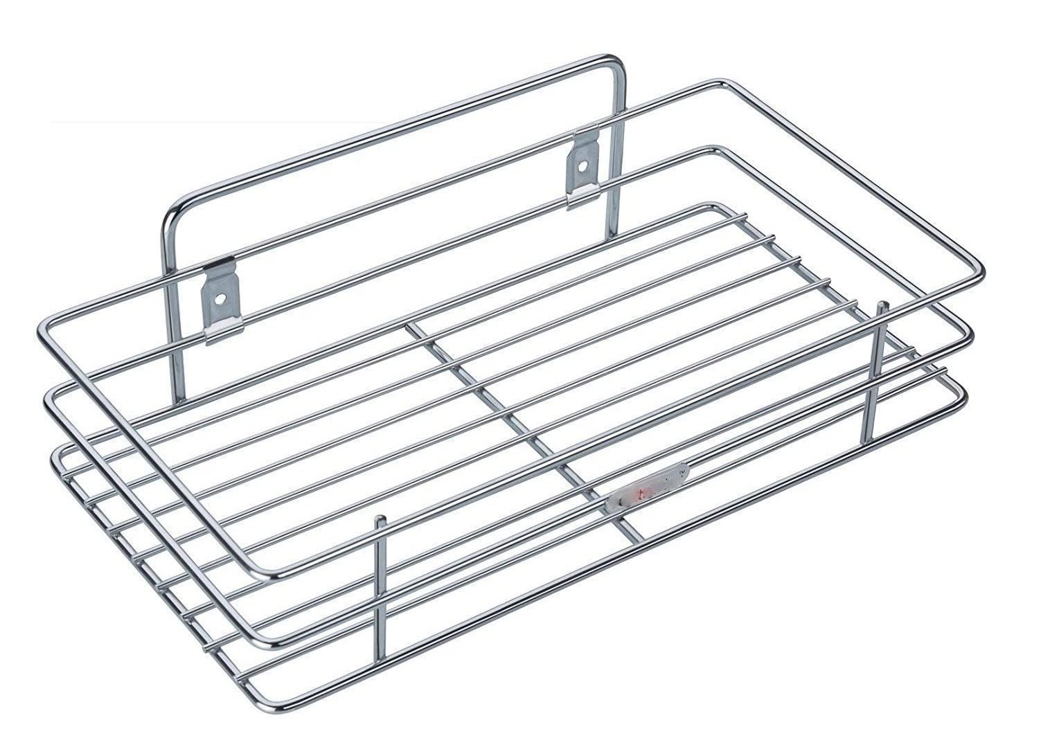 Nexo Stainless Steel Multipurpose Wall Mount Single Layer Rack Kitchen Rack , Bathroom and Closet Shelves, Bathroom Shelves And Racks Steel For Home (Pack Of 1) (B0BS94W9QK) Amazon Price History, Amazon Price Tracker