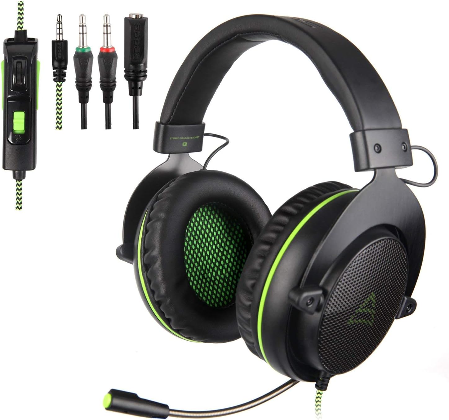 SUPSOO G830 Gaming Headset 3.5 mm Wired Over Ear,with Microphone Noise