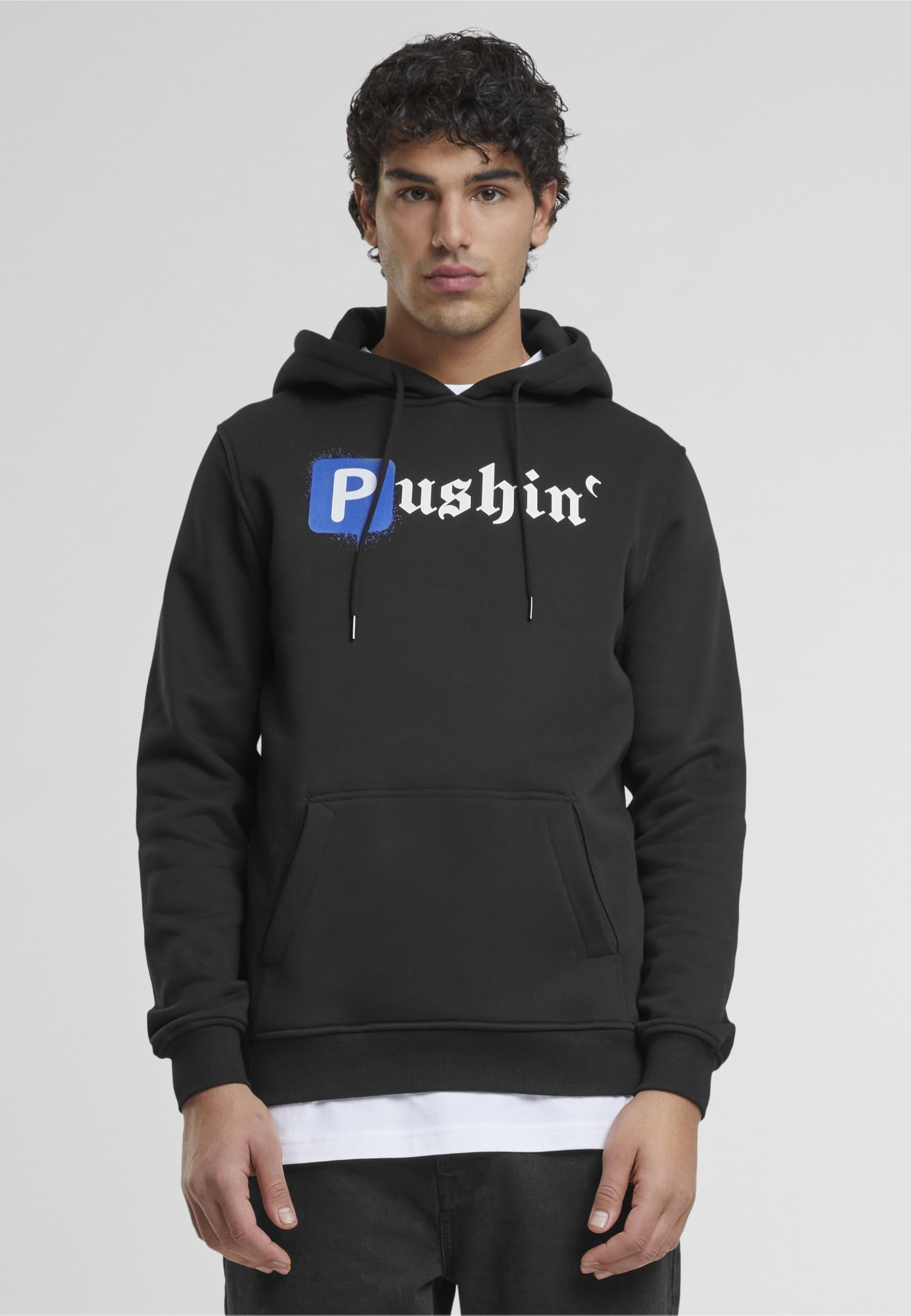 Mister tee Mt2502-pushin P Hoody Sudadera con Capucha Hombre (Pack de 1)
