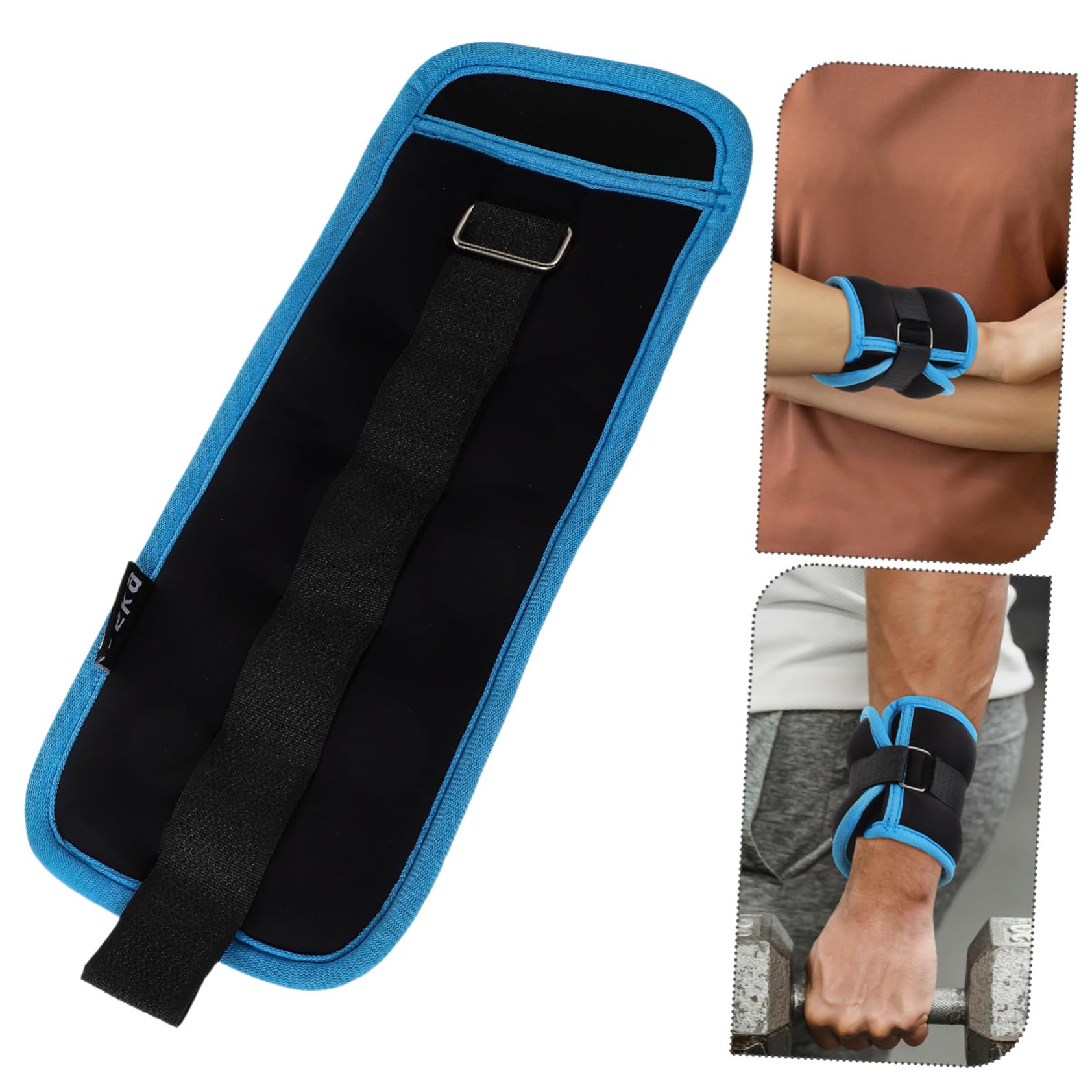 Toyvian 2pezzi Pesi Caviglia Sportivo Pesi Caviglia Portatile Allenamento Donne Gambe Allenamento Corsa Regolabile Articoli Fitness