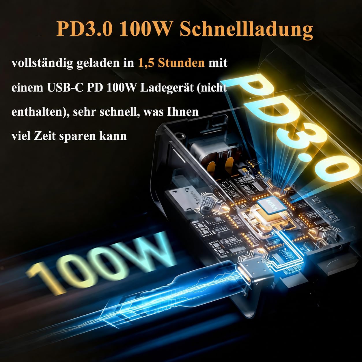 ZGCINE V Mount Akku V99Pro, PD100W Schnellladung,6400mAh 94.72Wh 14.8V Mini V-Mount Akku,mit D-Tap/Zwei USB-C/BP/Zwei DC-Anschlüssen/OLED-Display,für Kamera,Camcorder,Smartphone,Monitor,Videoleuchte
