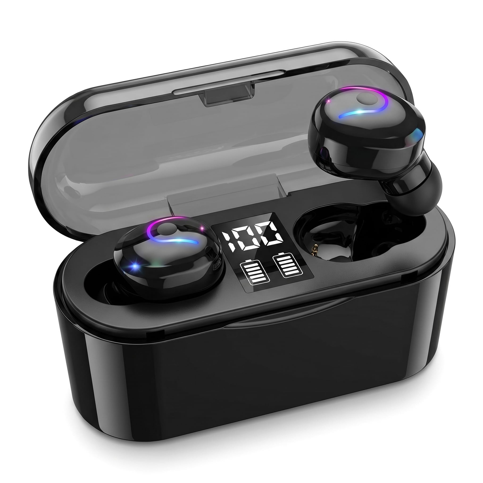 Bluetooth 5.4 Wireless Earbuds, 6h Playtime