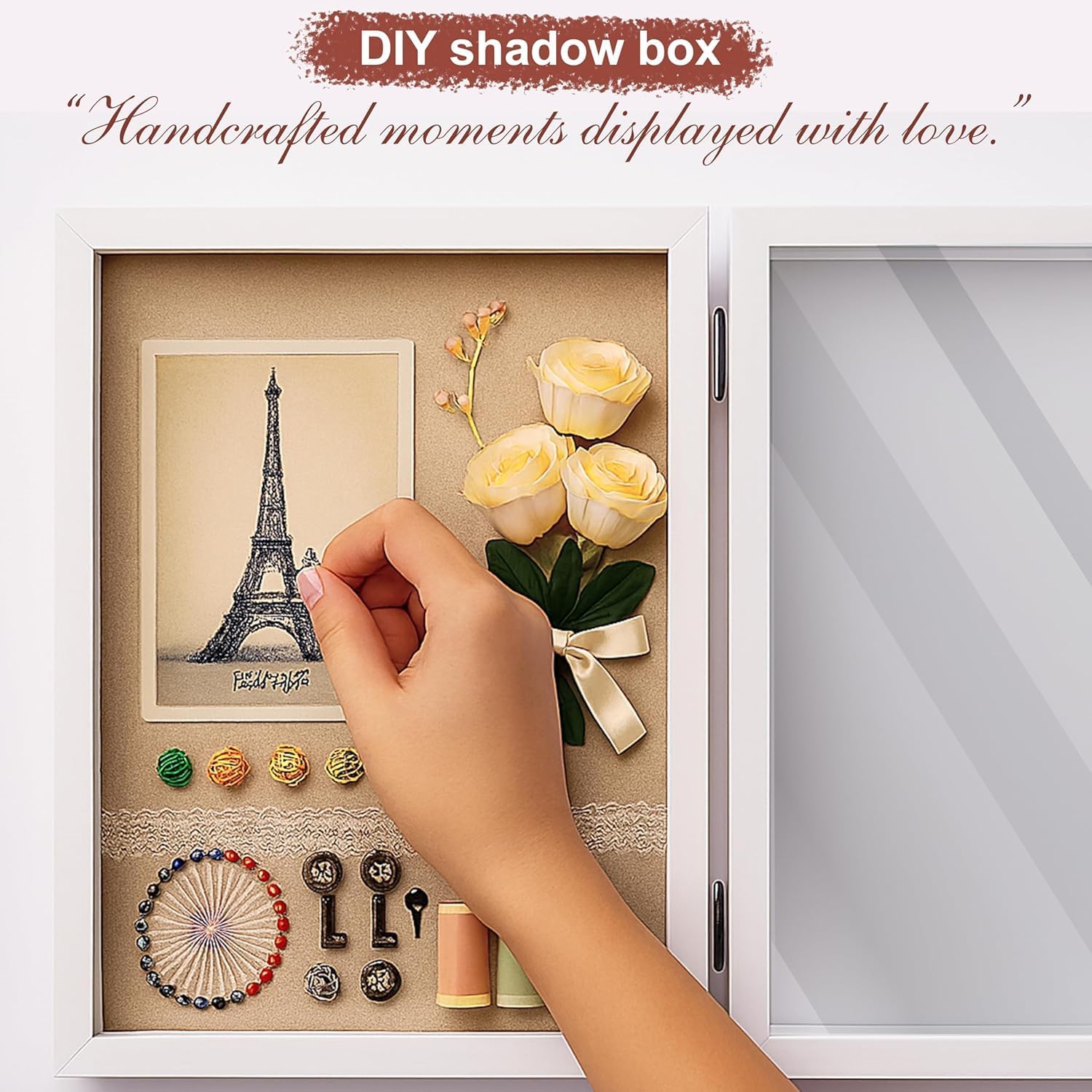 Memory Shadow Box - Display Your Treasures -5 Memory Shadow Box - Display Your Treasures -5