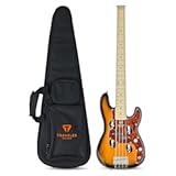 4-String Bass Guitar, Right, Sunburst, Medium (TB4P SB MP)