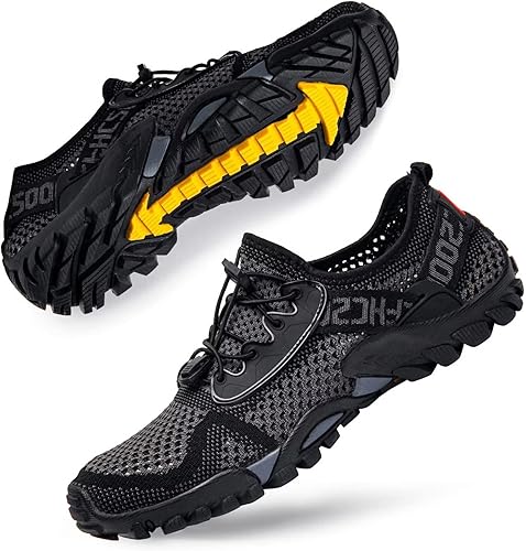 SOBASO Zapatos de agua para mujeres y hombres, secado rápido, para natación, playa, zapatos acuáticos para deportes acuáticos, buceo, senderismo,