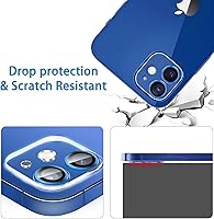 Vista 34 de 3 Pack Tempered Glass Camera Lens Protector for iPhone 12 6.1", Ultra HD, 9H Hardness, Anti-Scratch, Case Friendly, Easy to Install