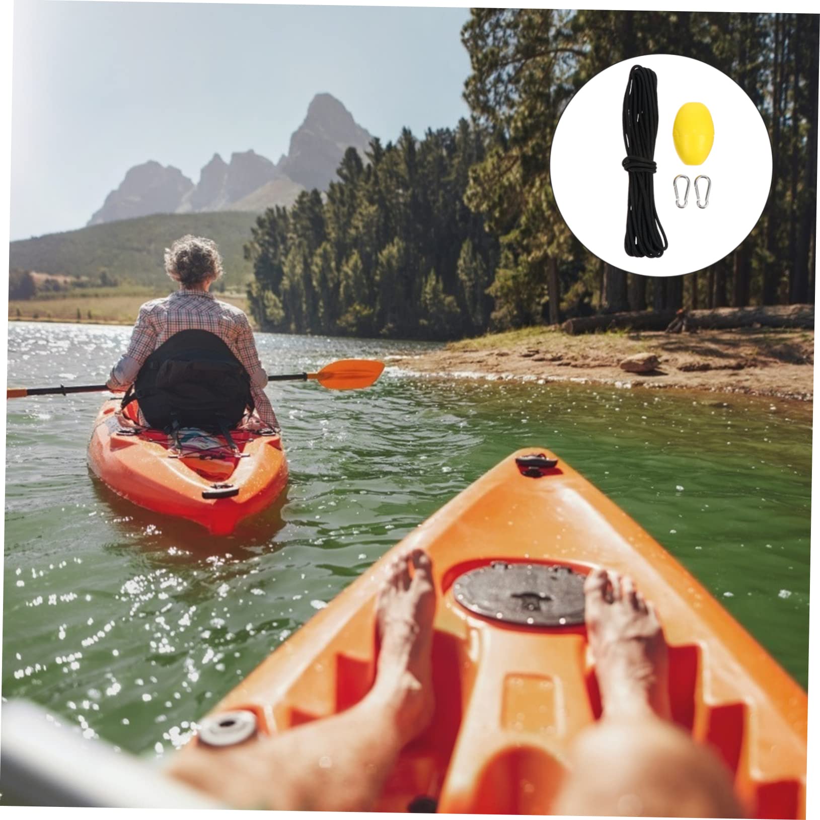 Galleggianti Per Ancora Kisangel 2 Pezzi - Per Kayak, Yacht, Pesca, Con Corda Galleggiante - Foto 13