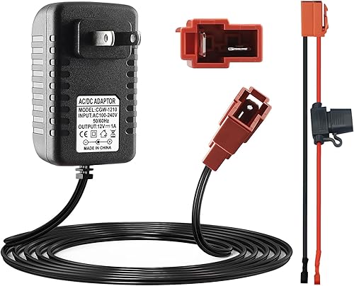 Miniatura 9 de Cargador de batería de 6 V para coche de juguete, compatible con BMX X6, Kid TRAX GMC, Wal-Mart, Moto ATV Quad, adaptador de corriente de vehículo