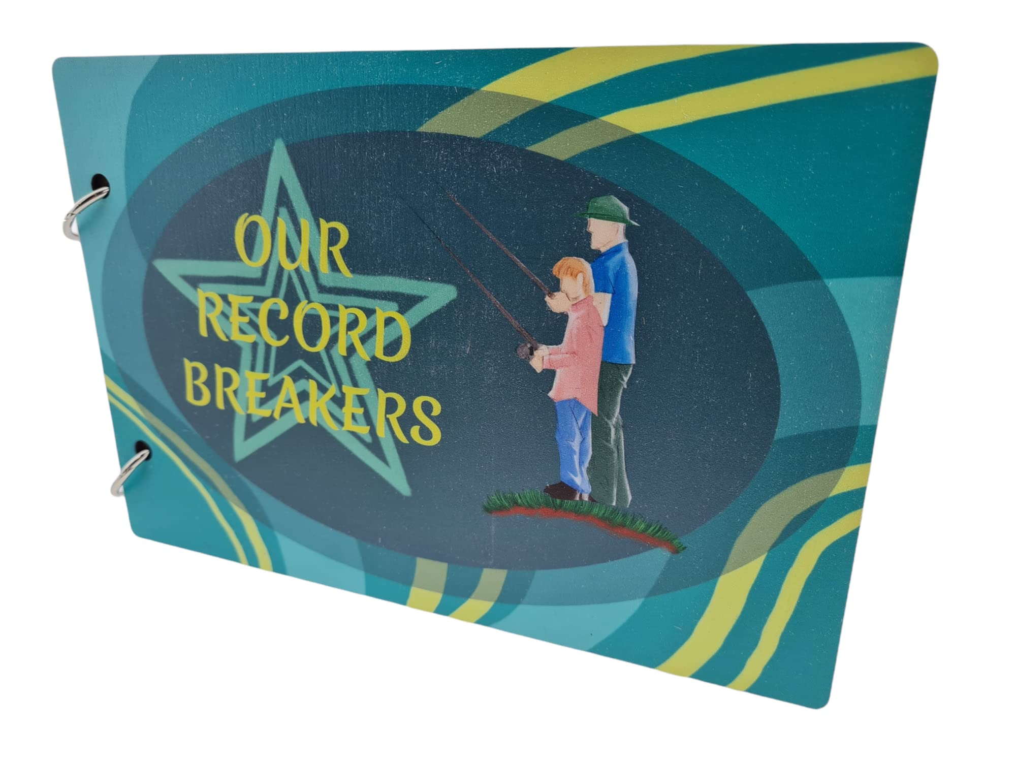 Pirantin Scrapbook: Record Breakers Fishing Scrapbook (25 A5 Pages)