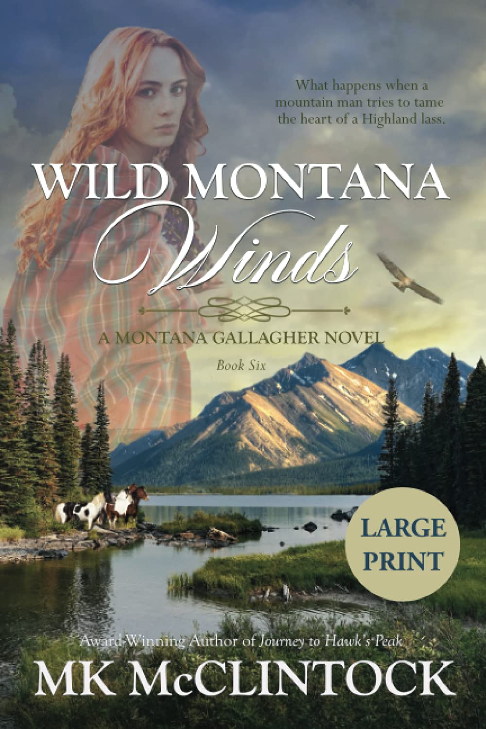 Wild Montana Winds (Large Print)