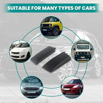 1 Pair Left & Right Roof Rack Cap Rear, Fit for 2006-2015 Grand Vitara