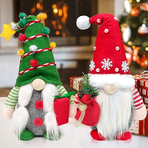 Miniatura 9 de BINSUNS Gnomos de peluche del día de San Patricio, 2 piezas de gnomos verdes irlandeses Tomte, muñeco de gnomos para decoración del día de San