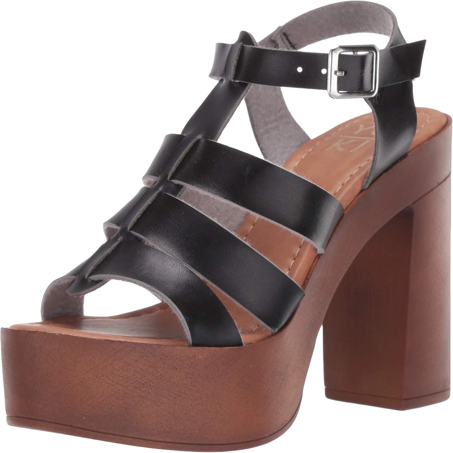 YOKI Womens Casual Pump, Black, 7