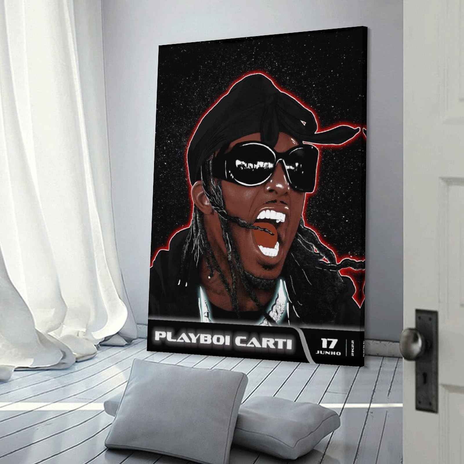 Play boi carti ポスター　B1サイズ　最終値下げ Amazon.co.jp: Playboi Carti プレイボーイ・カーティ ポスター