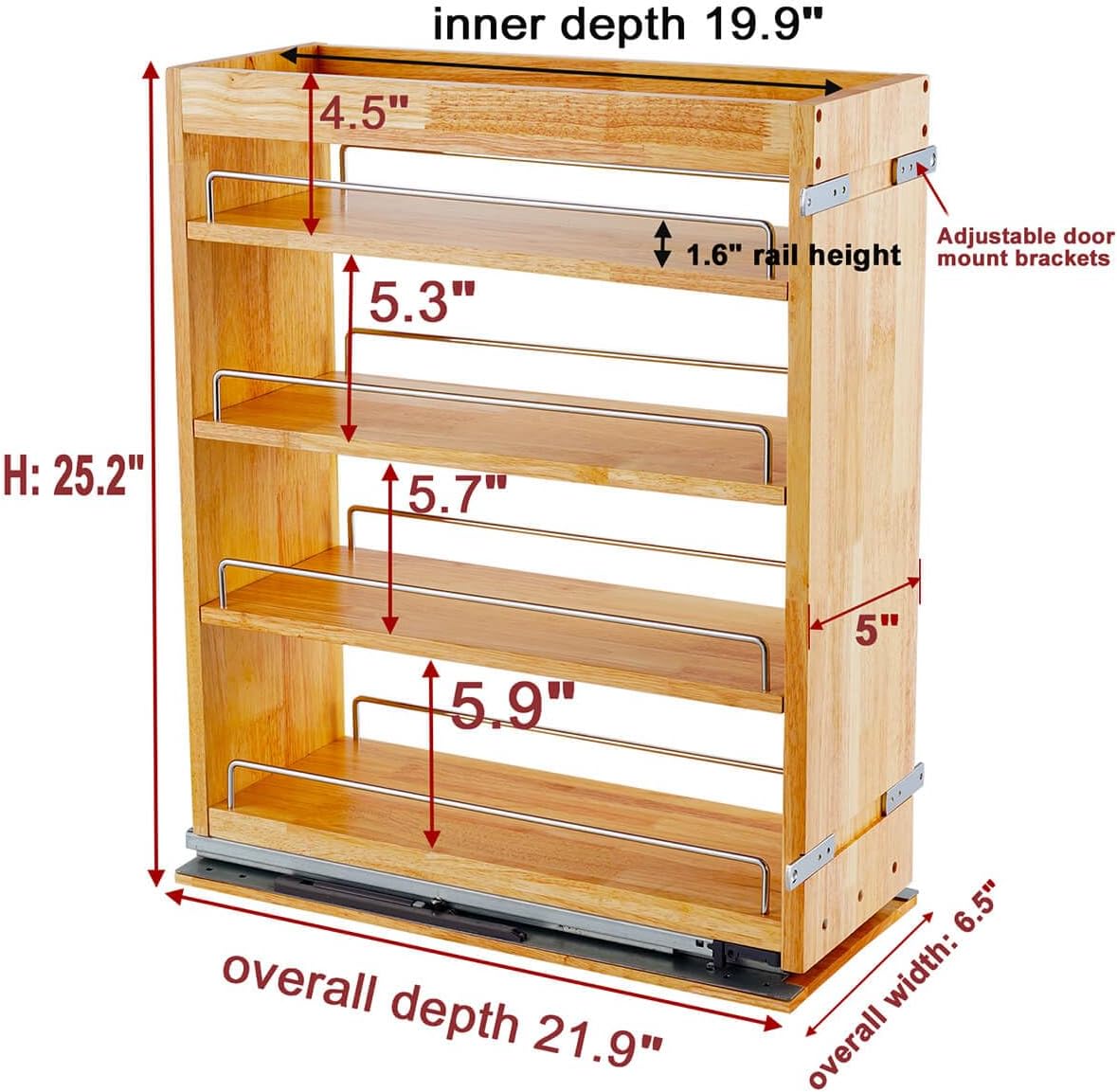 5 Best Spice Racks for Kitchen Cabinets in 2025: Ultimate Buyer’s Guide