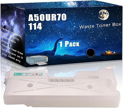 A50UR70114 Compatible Waste Toner Box Replacement for Konica Minolta High Yield Compatible AccurioPress C2060 C2070 C3070 C3080 C3080P bizhub Press Printers 1 Pack Black