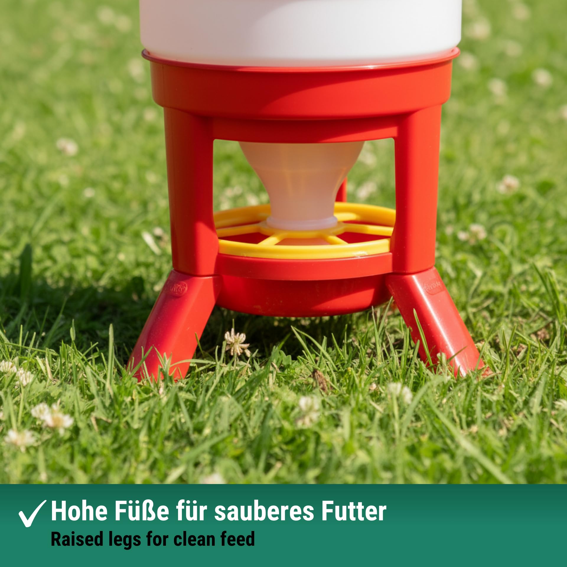 GarPet Futterautomat Hühner Futterautomat 50 L Geflügelfutterautomat GarPet Futterautomat Hühner Futterautomat 50 L Geflügelfutterautomat
