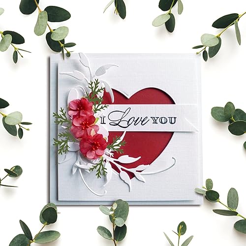 Miniatura 5 de OOTSR 16 troqueles de corte de hoja de metal, troqueles de manualidades, plantilla de troquelado en relieve para álbumes de recortes, álbum de