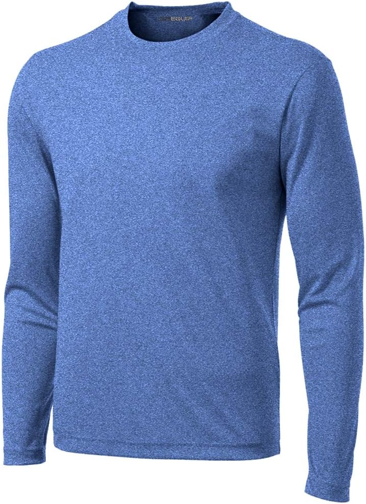 DRIEQUIP Men's Moisture Wicking Long Sleeve Long Sleeve T-Shirts in XS-4XL