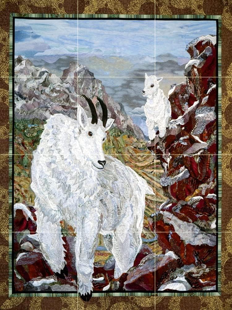 Tile Mural Kid Confidence by K. McNeil Kitchen Shower Backsplash Marble Ceramic