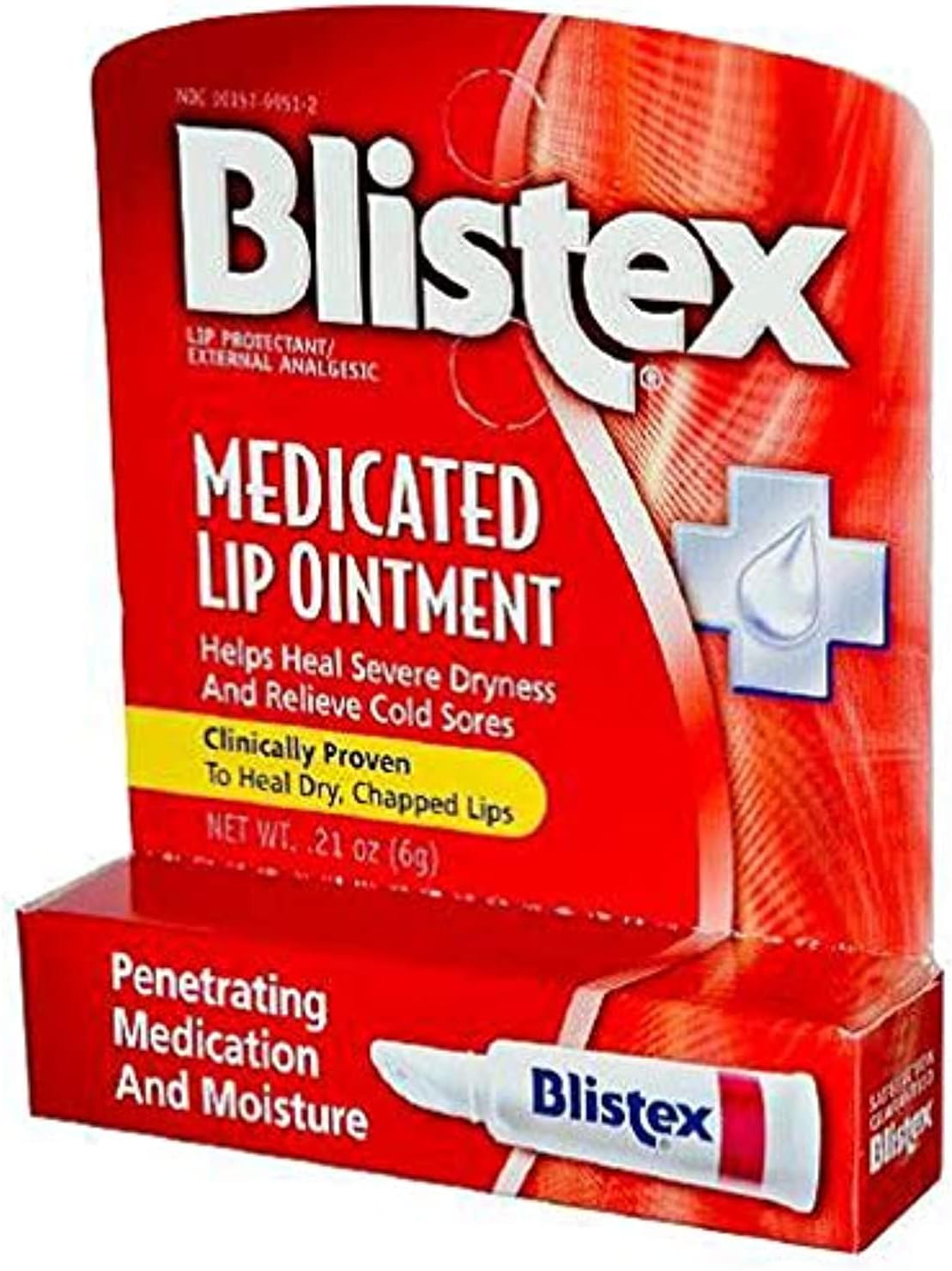 Blistex Medicated Lip Ointment - 0.21 oz
