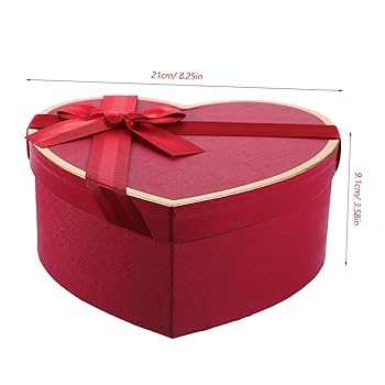 Amazon | PACKOVE ハート 型 ボックス ハート プレゼント