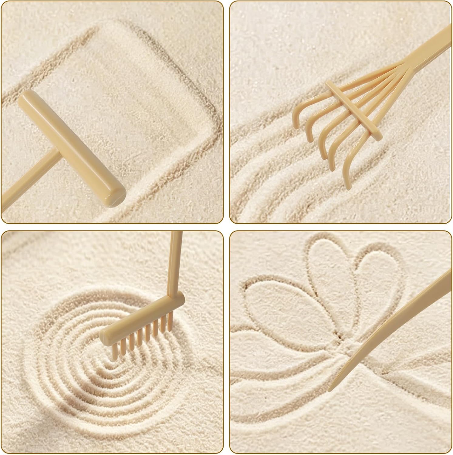 6pcs Mini Zen Garden Rake Tool image 3