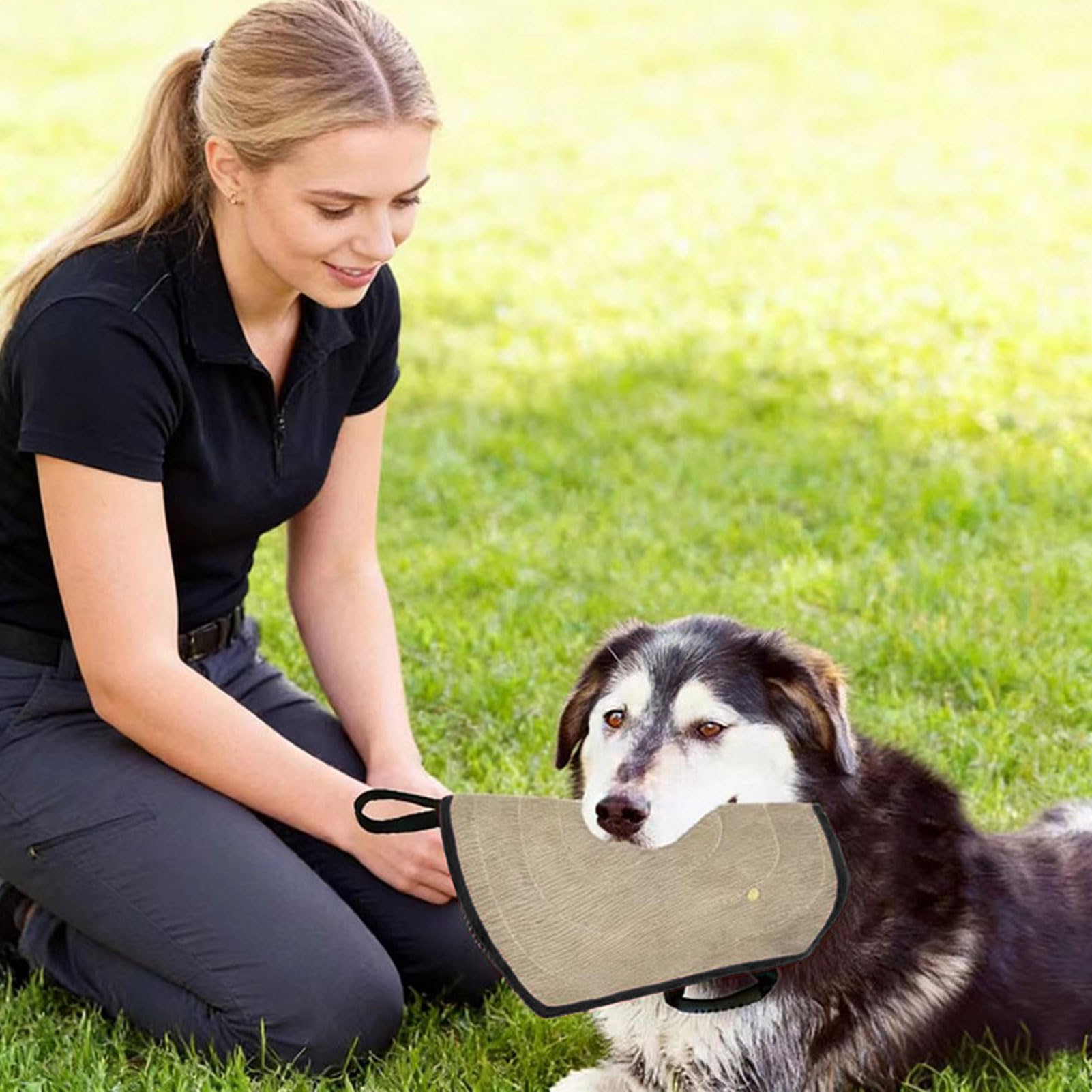 Fdit Funda para Mordedura de, Juguete Profesional de Protección para Entrenamiento de Mordeduras de Mascotas, Juguete para Morder a Pastores Alemanes para Perros Grandes y Medianos