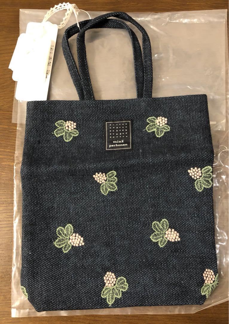 最終値下げ！ミナペルホネン トーストバック ライトベリー ネイビー 最終値下げ！ミナペルホネン トーストバック ライトベリー ネイビー